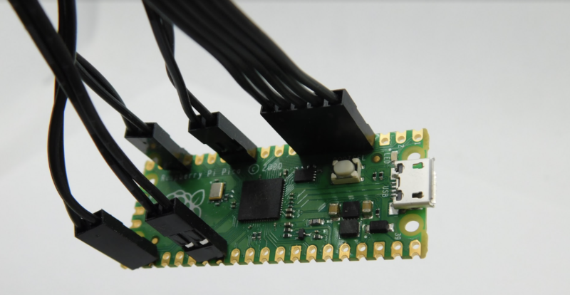 You can solder the pin headers straight onto Pico