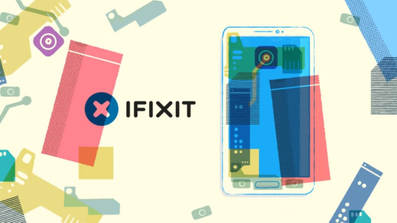 iFixit appears in Samsung's original upcycling video.