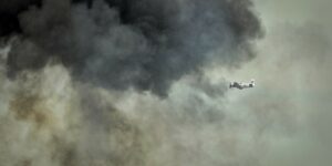 Flying Into the Battle Clouds