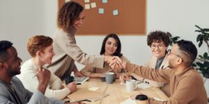 Group of people in a meeting
