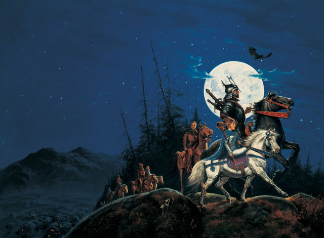 Cover art for the first <em>Wheel of Time</em> novel. A prequel film trilogy is now in development, in addition to the Amazon TV series.