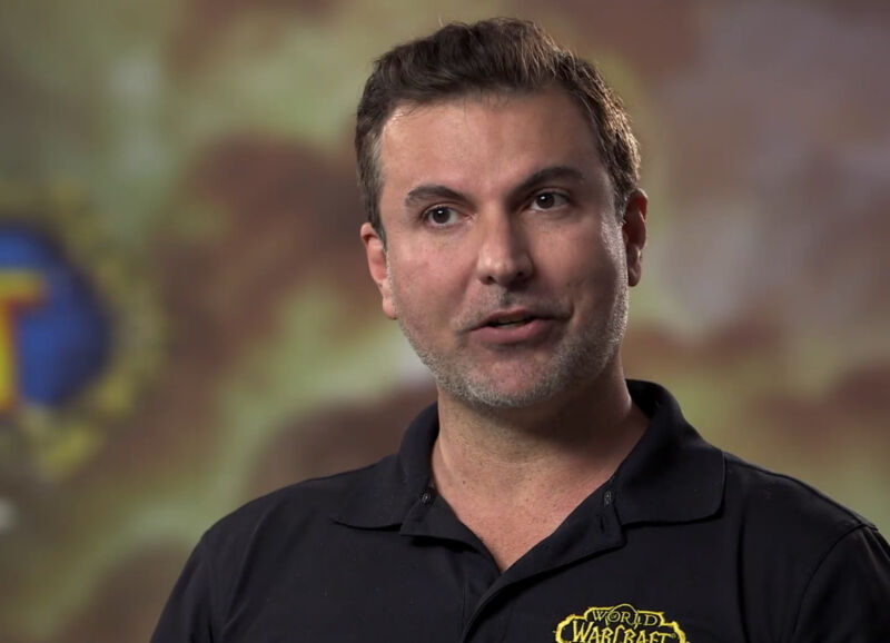 Ex-Blizzard developer Alex Afrasiabi as he appeared in <a href="https://www.facebook.com/Warcraft/videos/wow-classic-with-creators-episode-5-alex-afrasiabi/757636928021922/">a 2019 video promoting <em>World of Warcraft</em></a>.