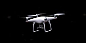 drone black background