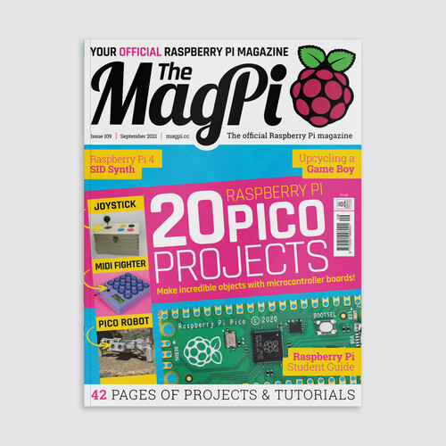 magpi 109 front cover