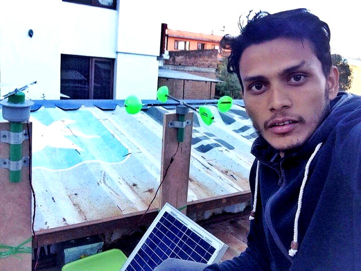 nepal weather station in action