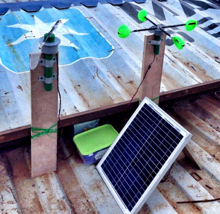 nepal weather station on the roof
