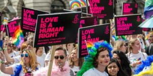 LGBTQ gay pride parade pride