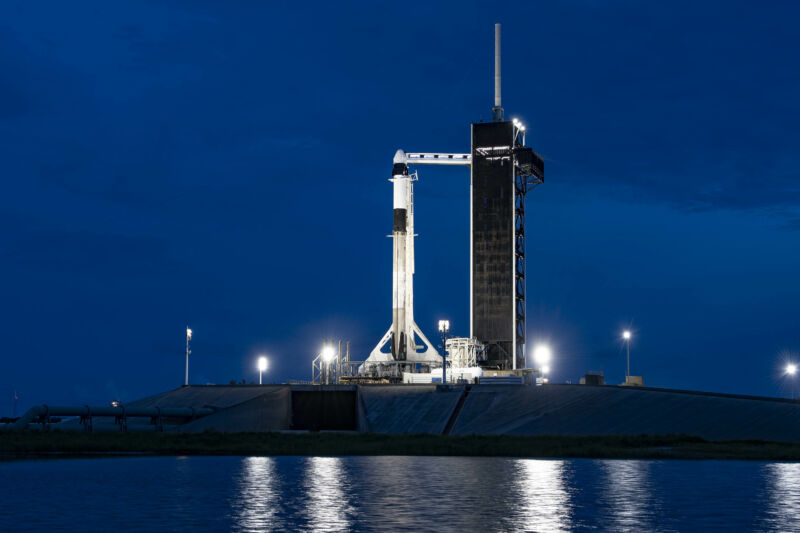 Crew Dragon and its Falcon 9 rocket are ready to go for the Inspiration4 mission.
