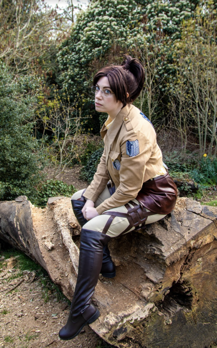 geeky faye in cosplay