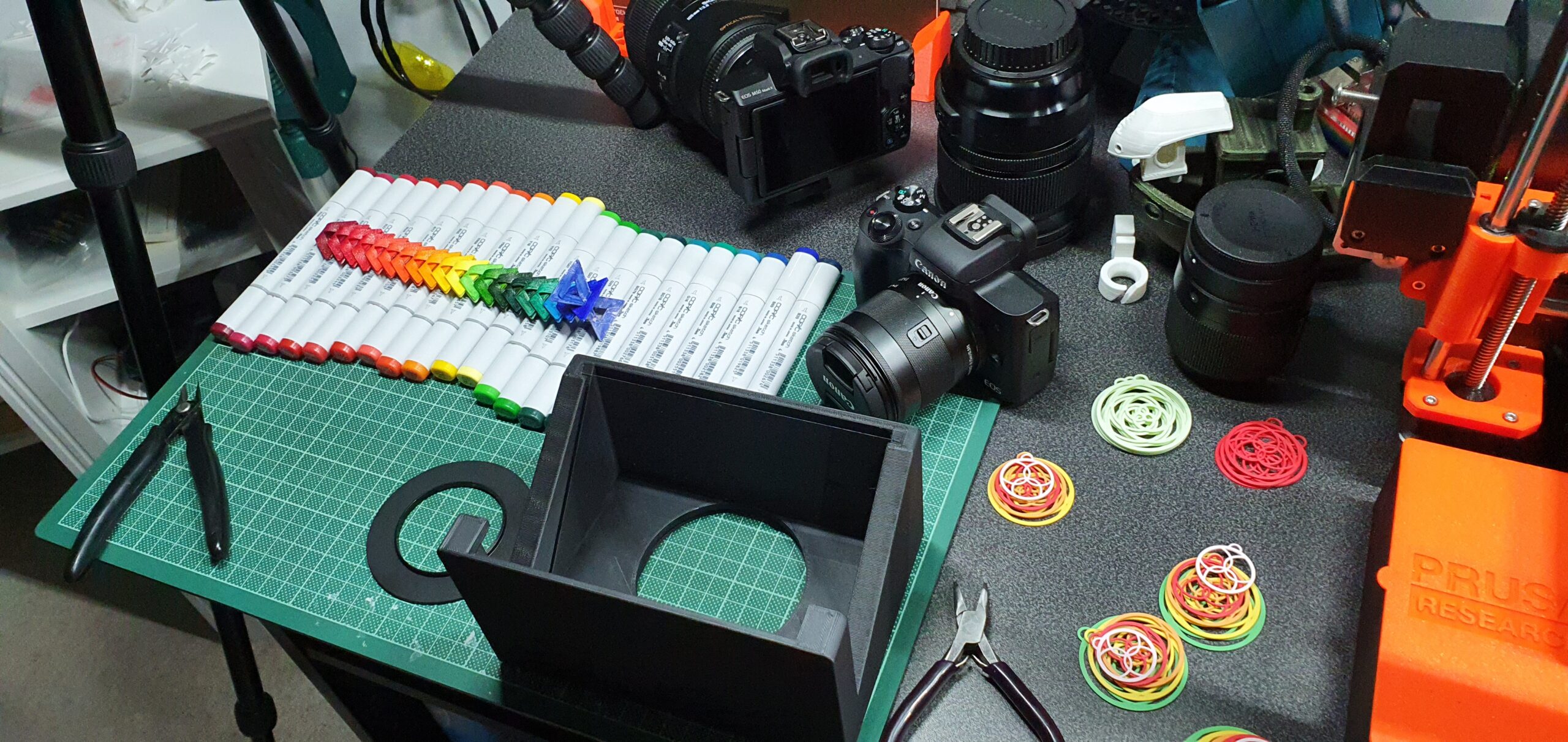 Photography, 3D-printing, and making come together in another project