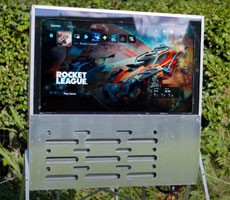 Awesome Liquid-Cooled 4K TV Mod Is The Ultimate Outdoor Gaming Display