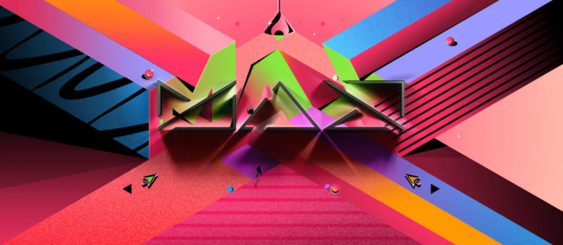 The somewhat inscrutable branding for Adobe's MAX conference.