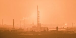 Chimney Smoke Industry Environmental Pollution