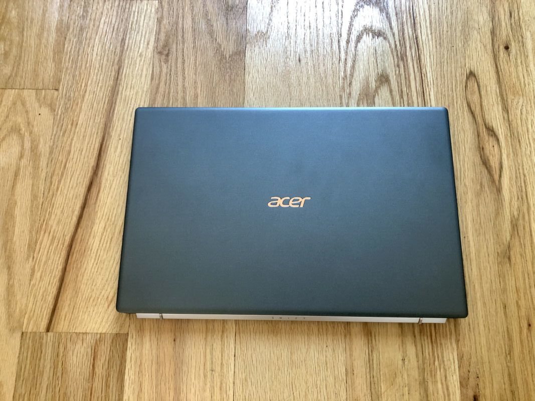 Acer Swift 5 top view