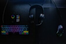 gaming computer keyboard headset