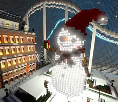 NVIDIA's Minecraft Winter World Map Is A Massive RTX Extravaganza For Charity