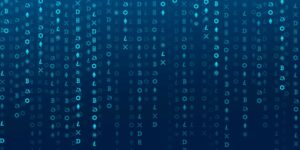 cryptocurrency-coding-digital-blue-background-open-source-blockchain-concept
