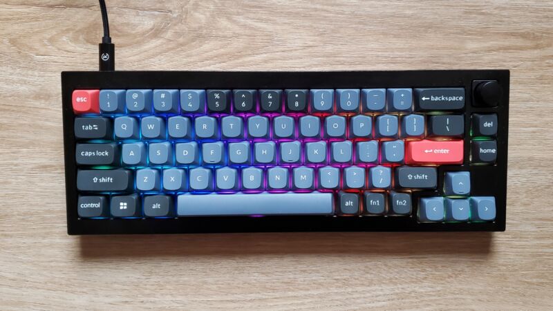 The Keychron Q2.