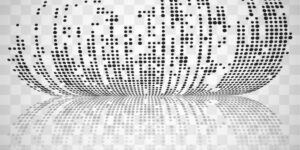 Abstract background with dots