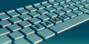 Fake Fake News Corona Virus Media Keyboard