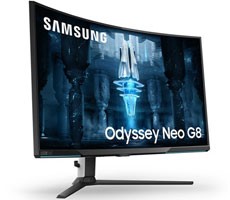 Samsung Odyssey Neo G8 Mini LED Curved Gaming Monitor Is A Screaming Fast 4K 240Hz Beauty