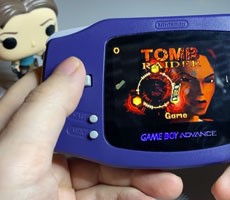 Modder Ports PS1 Classic Tomb Raider To Game Boy Advance Handheld, See It In Action