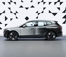 BMW Debuts Wild iX Flow Color Changing Paint And A Huge Backseat 8K Smart Theater Screen