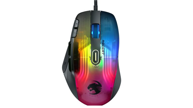 Promotional image for cutting-edge mouse.