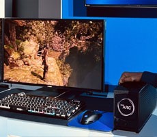 Intel Teases Arc Alchemist GPU In A Beast Canyon NUC Running Tomb Raider