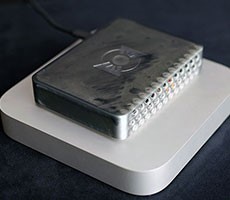 This Apple M1 Mac Mini Cyberpunk Mod Not Only Looks Cool It's Also Absolutely Tiny