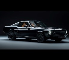 67 Ford Mustang Fastback Retro Rival Is All Electric And Totally New From The Ground Up