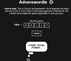 Adverswordle Is A Backwards Version Of Wordle And It's Delightfully Challenging