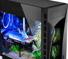 Sharkoon's April Fools Gaming Chair For Two And Sharkquarium PC Need To Happen