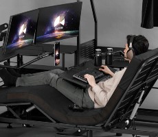 Motorized Gaming Bed Let’s You Throw Down Then Chill Without Leaving Your Battle Station
