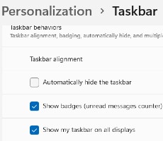 Microsoft Says Sorry Not Sorry, Missing Windows 11 Taskbar Features Aren't Returning