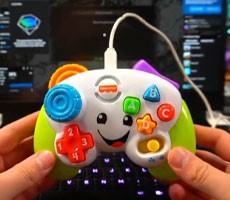 Fisher Price Toy Controller For Literal Babies Is Hilariously Modded To Play Elden Ring