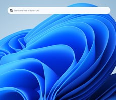 Windows 11 Is Testing Desktop Widgets Starting With A Web Search Bar, Do You Dig It?
