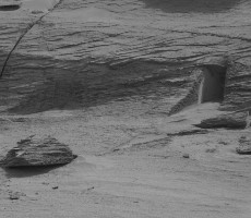 NASA's Mars Rover Captures An Eerie Tomb-Like Doorway On The Red Planet