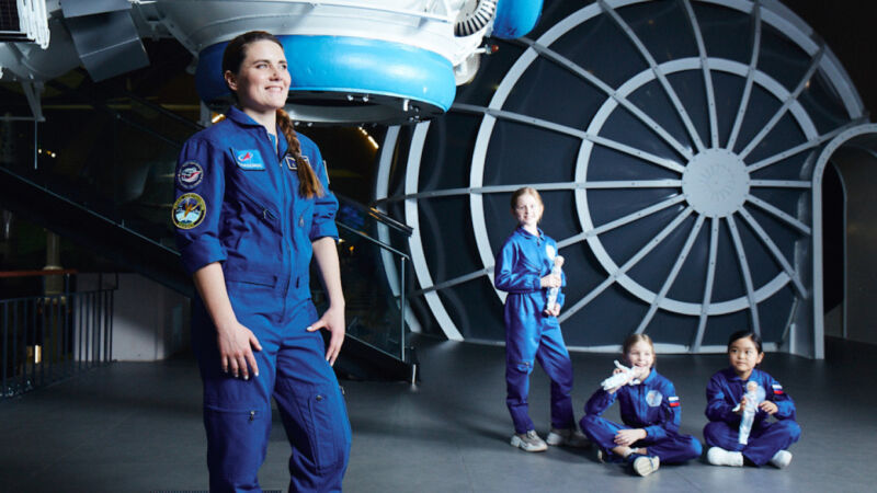 Anna Kikina will be just the fourth Russian woman to go to space. 