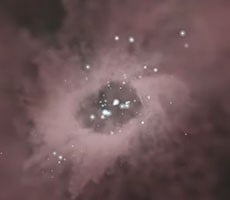 Watch Baby Stars Blow Bubbles From Their Cosmic Nursery In This Stellar Simulation