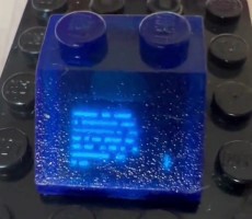 This 3D Printed LEGO Brick With An OLED Display Is The Coolest Thing You'll See Today