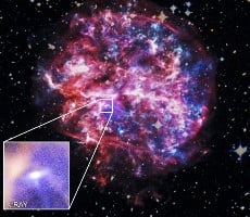 NASA's X-Ray Speed Trap Catches A Neutron Star Speeding Through The Milky Way At 1.4M MPH