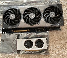 This Tiny Intel Arc A310 GPU Is Hilariously Dwarfed In RTX 3090 Ti Compare Photo