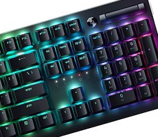 Razer's Low Profile DeathStalker Keyboard Rises From The Ashes With Optical Switches