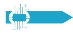 Arrow Chip Circuit Board Computer Hardware