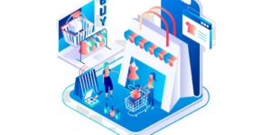 Shopping Design ecommerce sale online store