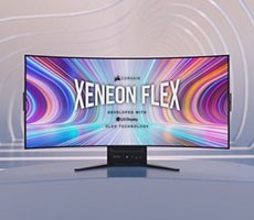 Corsair's Flexible New 45-Inch Ultrawide OLED Gaming Monitor Lets You Set The Curve
