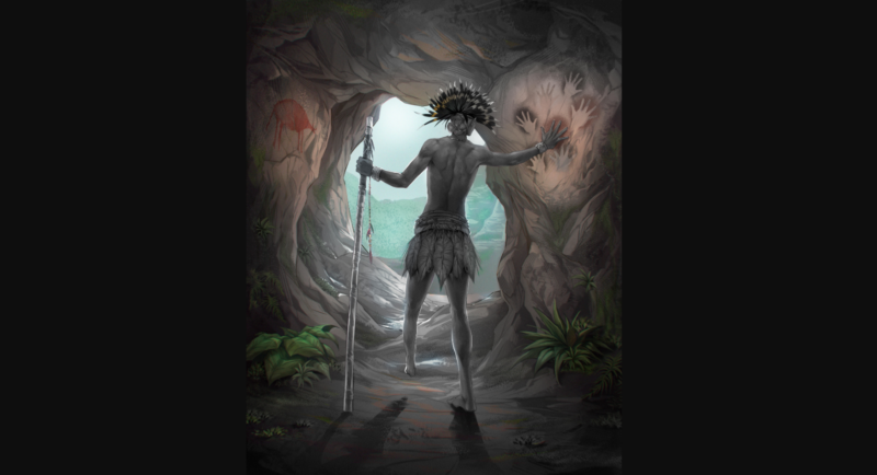 Artist's impression of Tebo 1 in life.