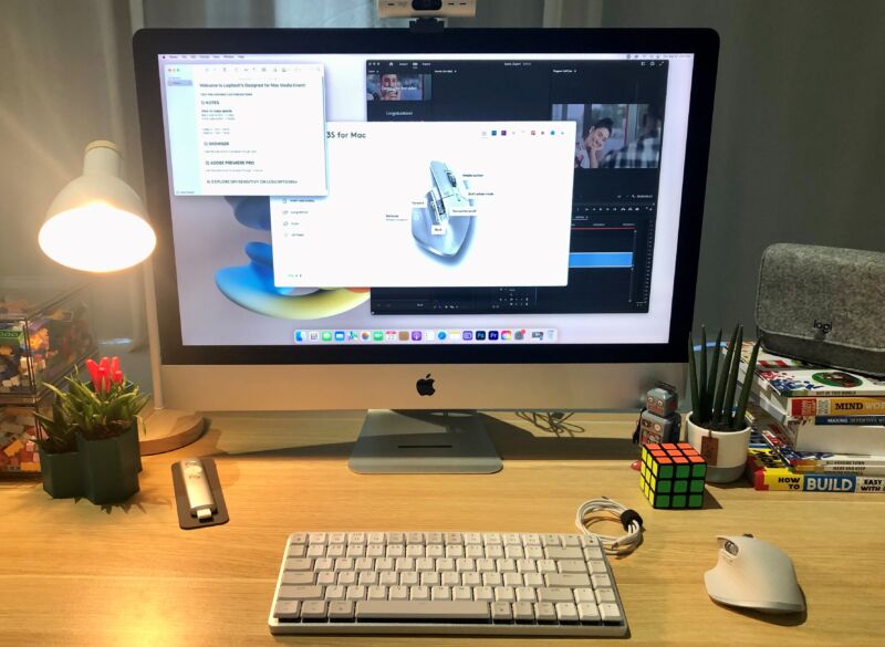 Logitech's MX Mechanical for Mac has an Apple-friendly layout. 