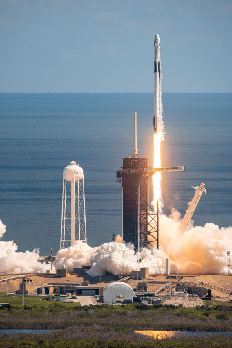 The Crew-5 mission launches from Kennedy Space Center on October 5, 2022.